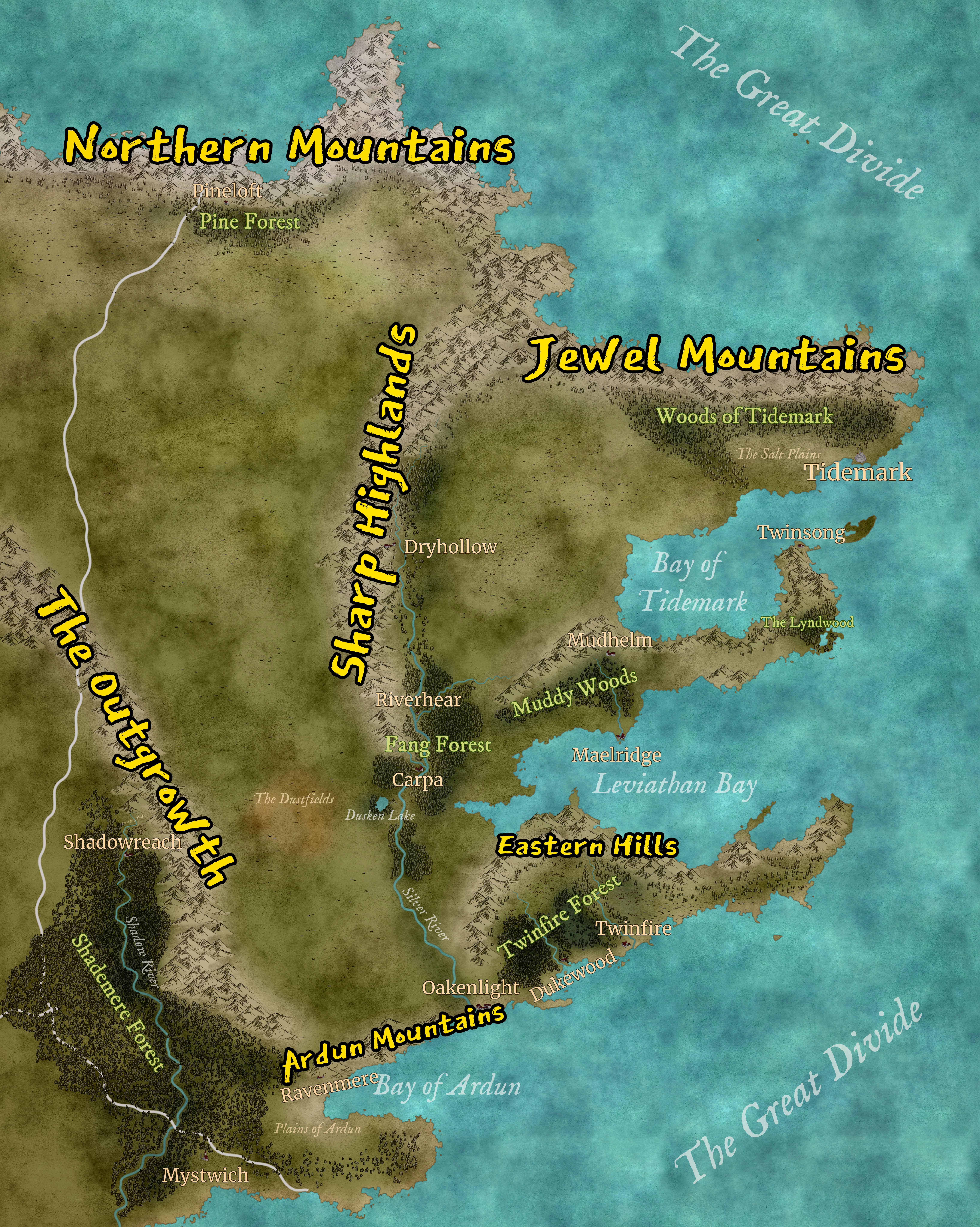Map of the Tidemark Region